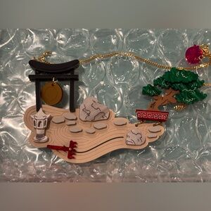 La Vidriola Zen Garden necklace